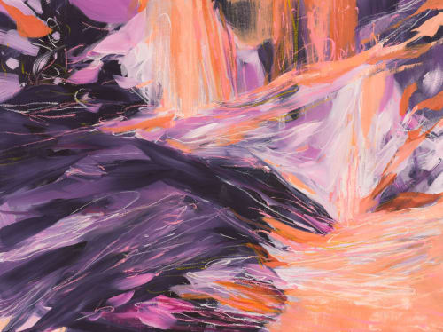 Midnight Wanderings II | Oil And Acrylic Painting in Paintings by Cameron Schmitz