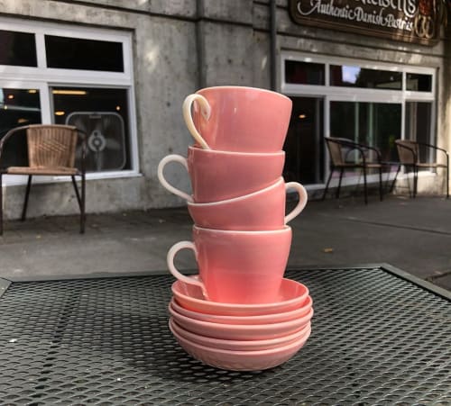 Espresso/Macchiato Sets | Cups by Krista Cortese Ceramics | Nielsen’s Pastries in Seattle