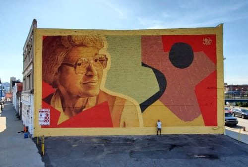 Rosa Parks | Street Murals by Kevin Ledo