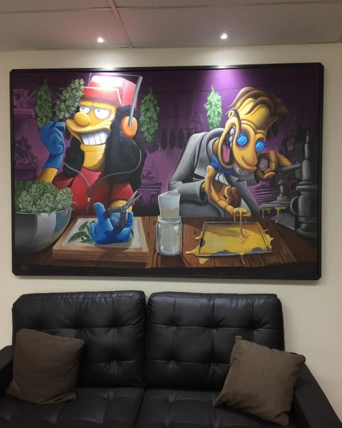 Epic Painting | Paintings by 3rdi Art | Rosin Technologies in Irwindale