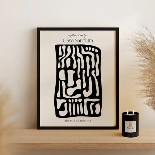 Etudes des formes no 2 | Prints by Casa Sanctum