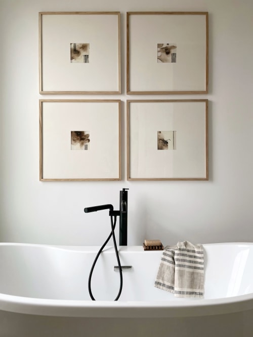 Abstract Neutral Art Prints - Set of 4 | Prints by Melissa Mary Jenkins Art