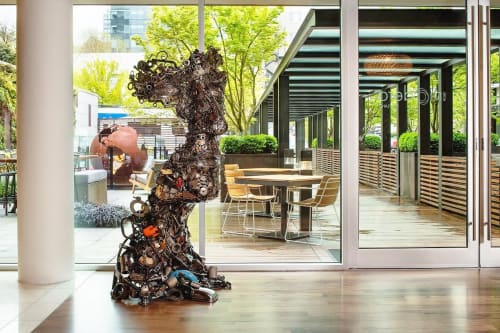 Metalmorphosis III | Sculptures by Brian Mock | The Hotel Zags Portland in Portland