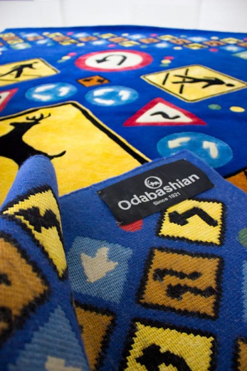 Lance Wyman - Roadsigns | Rugs by Odabashian (official)