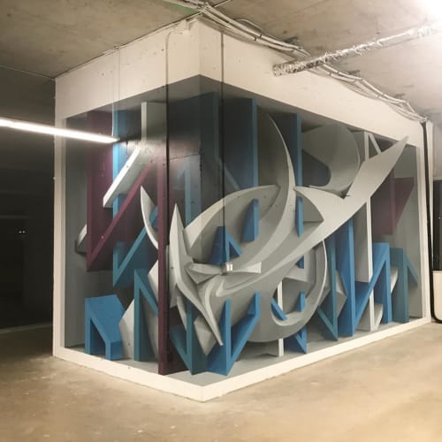 Anamorphic Experiment | Murals by Peeta | BroadbandTV (BBTV) in Vancouver