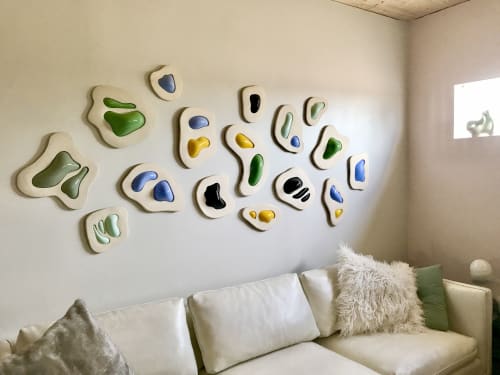 Galapagos ceramic glass sculpture series | Wall Sculpture in Wall Hangings by Kelly Witmer