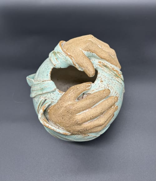 Potter's Hands | Vase in Vases & Vessels by Sheila Blunt