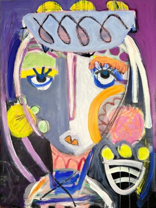 If The Stars Were Mine | Sold | Oil And Acrylic Painting in Paintings by Aleea Jaques