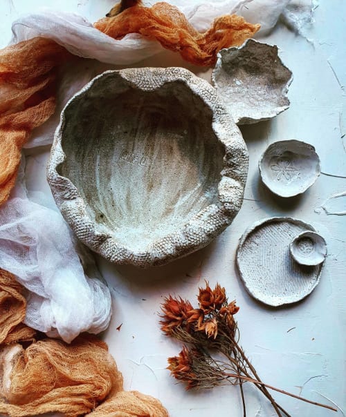 Bespoke & Rustic by All Fired Up Pottery seen at Creator's Studio, Gold