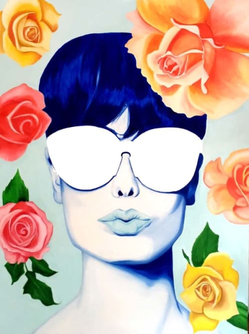Hello Gorgeous | Paintings by Sofia del Rivero