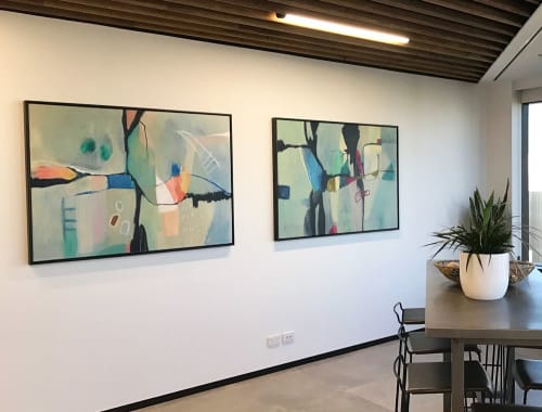 'New Kind' abstract art by Sarina Diakos | Paintings by Sarina Diakos Art | Combined Insurance, a division of Chubb Insurance Australia Limited in North Sydney