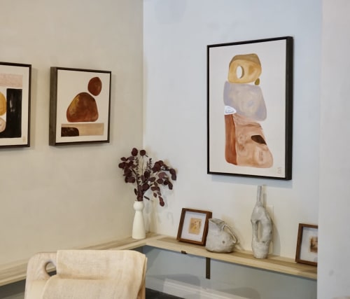 Free Stand | Paintings by by Danielle Hutchens | Artemis Studio LA in Topanga
