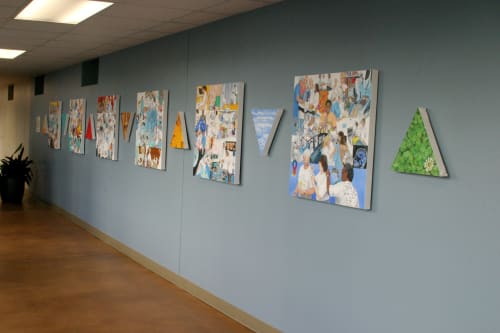 Care and Concern | Mixed Media by Trena McNabb | Atrium Health's Carolinas Medical Center in Charlotte