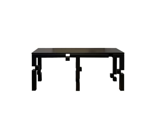 Offset Console – Sculptural Steel Console by Morgan Clayhall | Tables by Morgan Clayhall