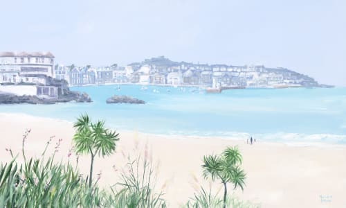 St Ives Cornwall | Oil And Acrylic Painting in Paintings by Meredith H