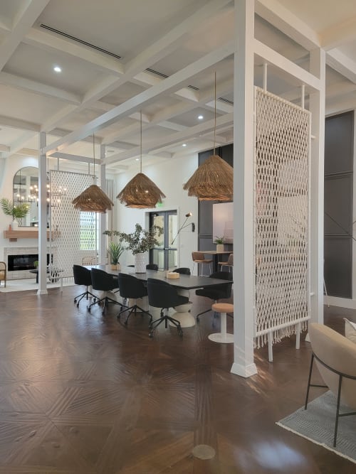 Modern Macramé Panel | Wall Hangings by MossHound Designs | Doral View in Miami