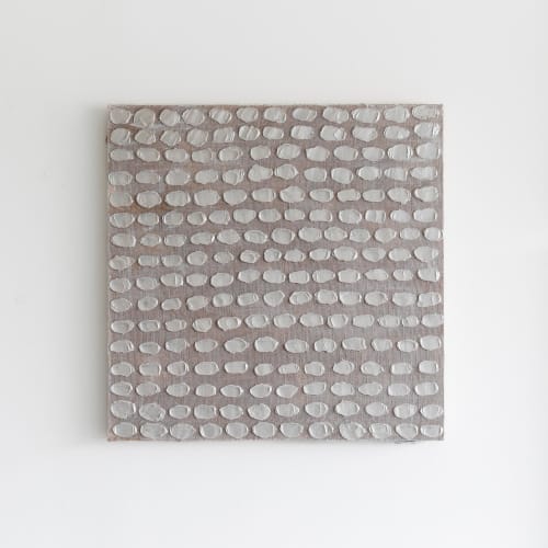 Tela Platino 30 X 30 | Mixed Media in Paintings by Kim Fonder