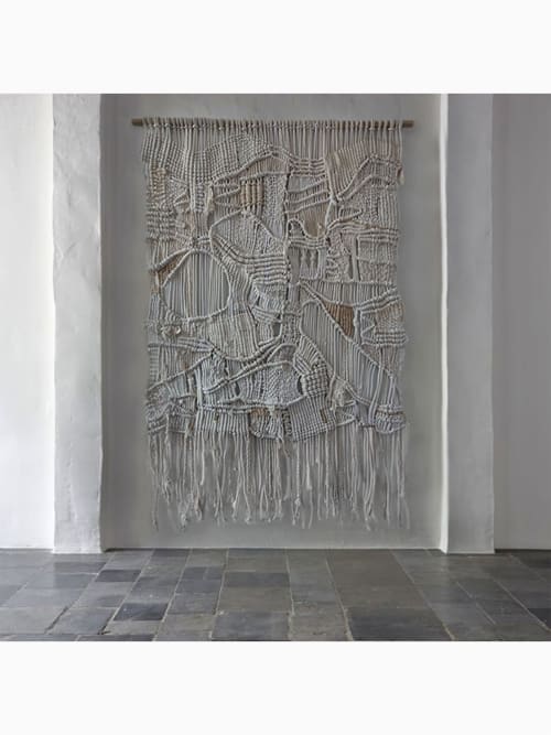 Large Custom Macramé and Weaving Tapestry | Wall Hangings by MACRO MACRAME by Maeve Pacheco
