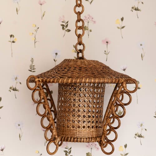 Retro Rattan Pendant/Lantern | Pendants by Hastshilp