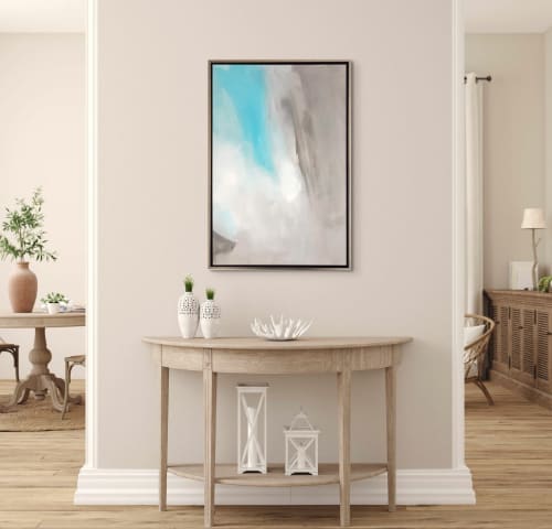 Daydream I - Framed Original Painting on Canvas 24"x36" | Paintings by 330art