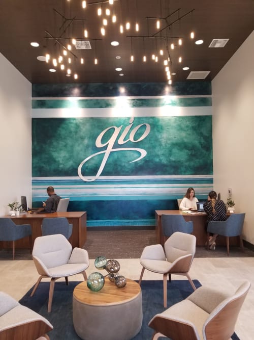 Gio Leasing Office Mural | Murals by Art Consulting Services | GIO in Sacramento