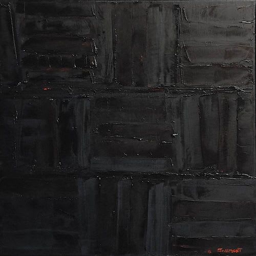 Nocturnal / Nocturne | Oil And Acrylic Painting in Paintings by Sophie DUMONT