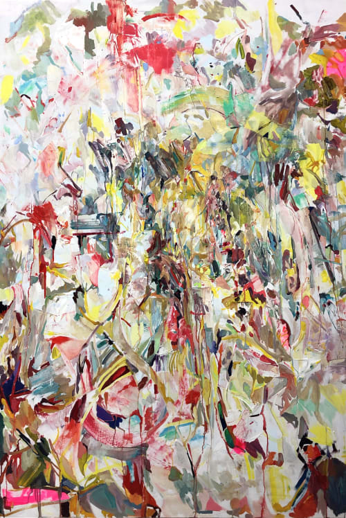 Rose Honey | Oil And Acrylic Painting in Paintings by Donny Nie