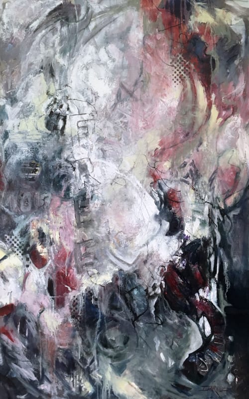 There Is Freedom In Letting Go | Oil And Acrylic Painting in Paintings by Jeanette Jarville, BFA Emily Carr University of Art