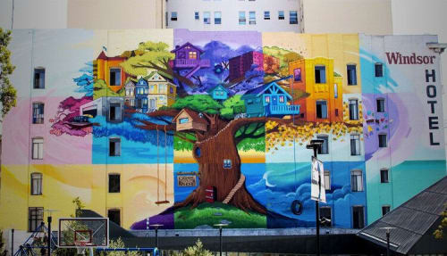 “Everybody Deserves a Home” Mural | Street Murals by Last Ones Studio