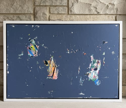 a change of plans | Mixed Media in Paintings by bari wieselman schulman