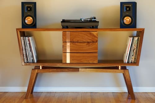 Ryda Record Cabniet | Furniture by Ryan Wells