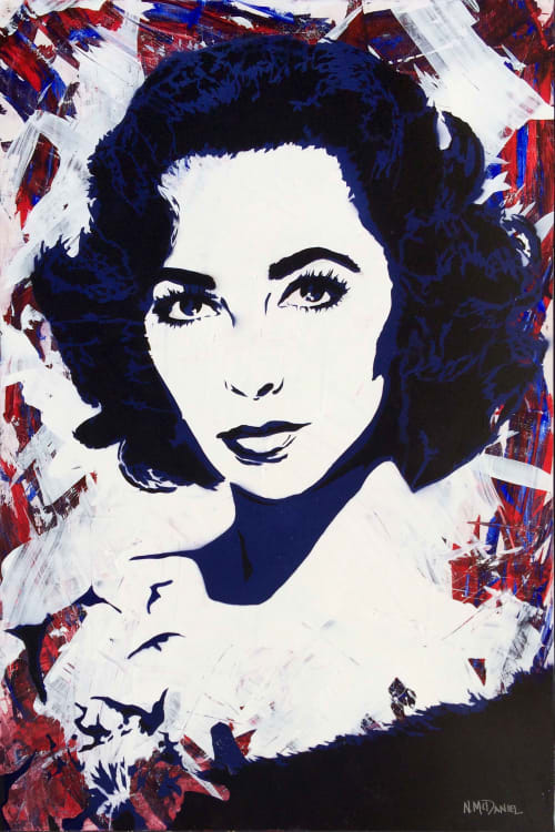 Classic Beauty | Oil And Acrylic Painting in Paintings by Nichole McDaniel