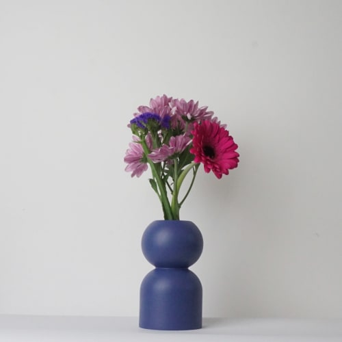 Vase low | Vases & Vessels by LEMON LILY