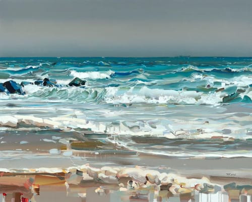 Josef Kote "Best Summer" | Oil And Acrylic Painting in Paintings by YJ Contemporary Fine Art