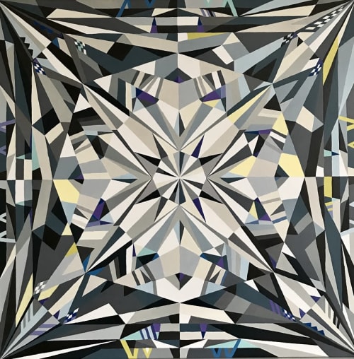 Crystal Black | Oil And Acrylic Painting in Paintings by Marina Astakhova