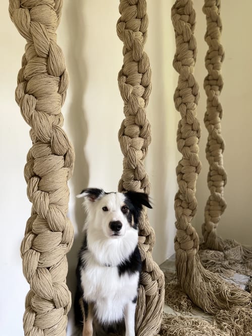 Textile sculpture | Macrame Wall Hanging in Wall Hangings by Mx.Atelier