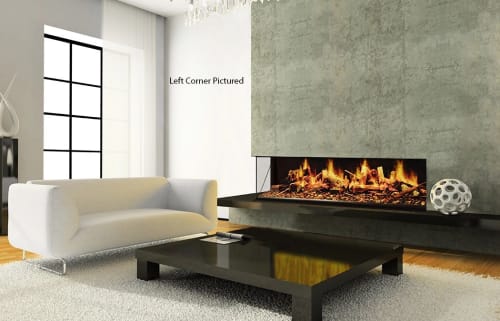 E-Ridium 1500 Holographic Electric Fireplace | Fireplaces by European Home
