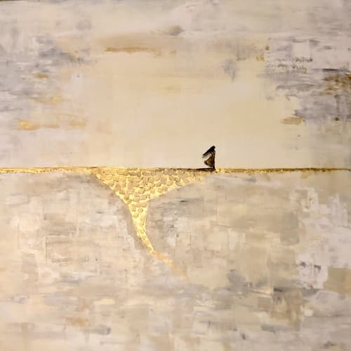 The Woman in the Wind | Paintings by KARDIMAGO