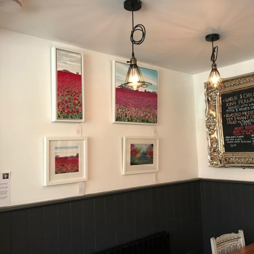 Paintings | Paintings by Becca Clegg | Natter Café in Godalming