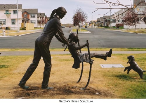 Martha’s Haven Sculpture | Public Sculptures by Don Begg / Studio West Bronze Foundry & Art Gallery