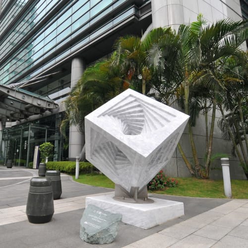Cube | Public Sculptures by Radoslav Sultov - Sculpture