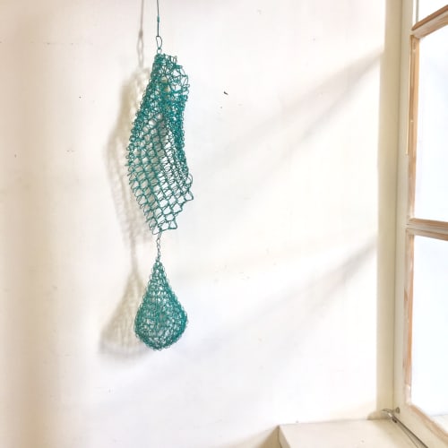 Waterfall Drops (Outdoor) | Sculptures by Deanna Gabiga | Deanna Gabiga Studio in Honolulu