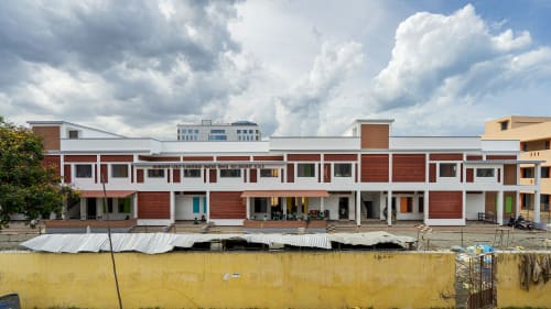 Government School | Architecture by Triple O Studio | அரசு மேல்நிலைப்பள்ளி in Chennai
