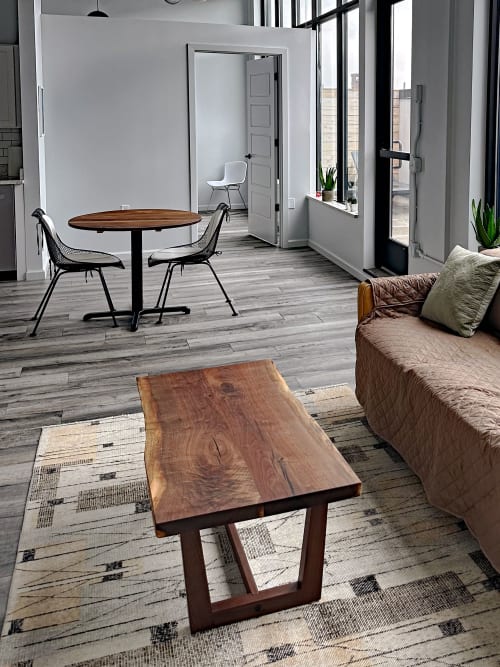 Live edge walnut coffee table | Tables by RealSimpleWood LLC