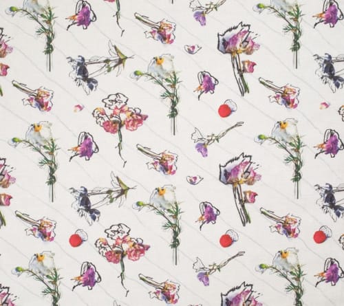 Flower Homicide Fabric | Linens & Bedding by Stevie Howell