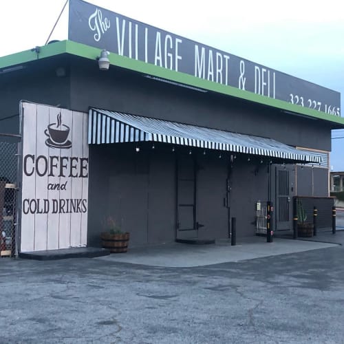The Village Mart & Deli | Signage by Float boater murals | The Village Mart & Deli in Los Angeles