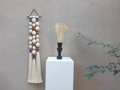 20×125 cm Boho Woven Wall Hanging Large Weaving Tapestry | Wall Hangings by Sarmal Design