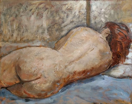 Reveries | Oil And Acrylic Painting in Paintings by Sophie DUMONT.