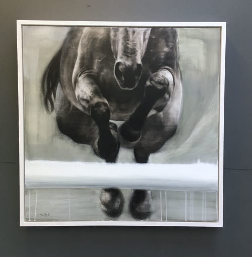 Head On | Oil And Acrylic Painting in Paintings by Patsy McArthur