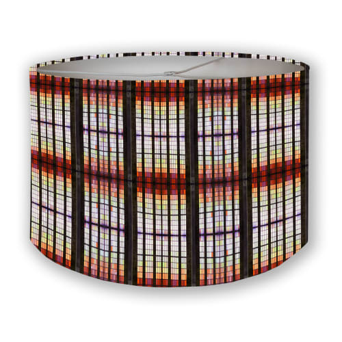 Fabric Stained Glass Lampshade | Lamps by Ri Anderson